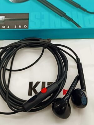 K102 TPE Music Sport 3.5 mm 3 in 1 Capacitive Wire Control with Microphone Stereo In-ear Wired Earphone