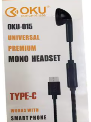 Oku Type-C for iphone 15 Mono Headset